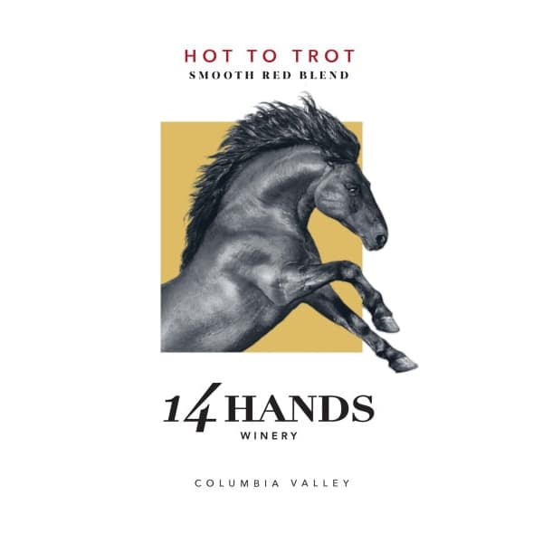 14 Hands Vineyards Hot To Trot Red Blend 750ml - Amsterwine - Wine - 14 Hands