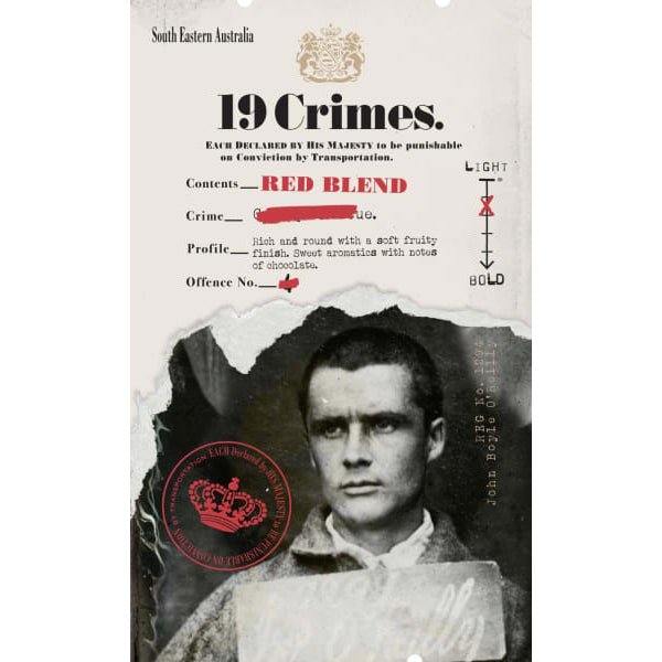 19 Crimes Red Blend 750ml - Amsterwine - Wine - 19 Crimes