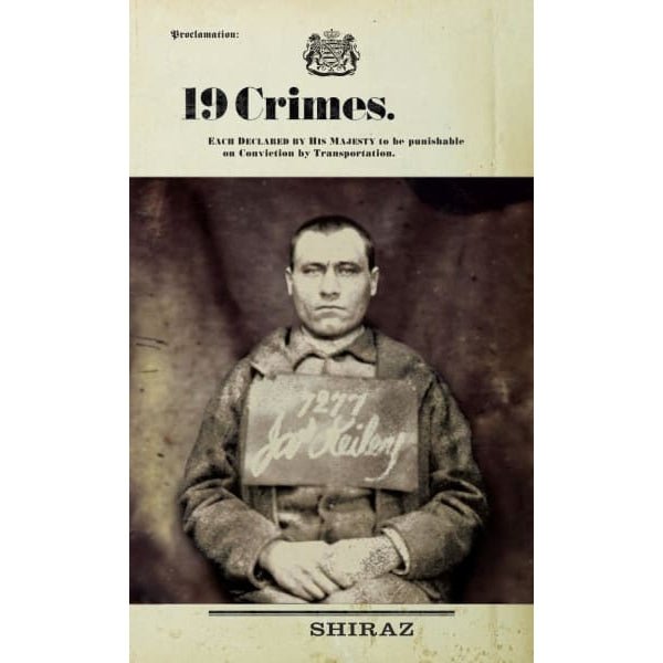 19 Crimes Shiraz 750ml - Amsterwine - Wine - 19 Crimes