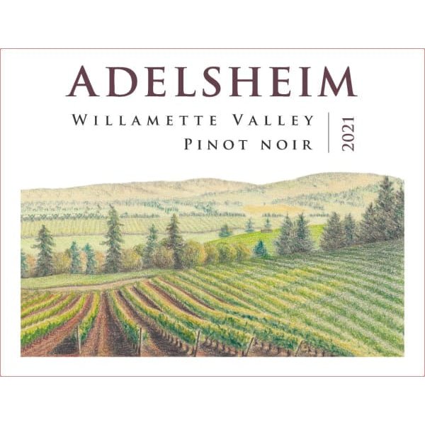 Adelsheim Pinot Noir Willamette Valley 750ml - Amsterwine - Wine - Adelsheim
