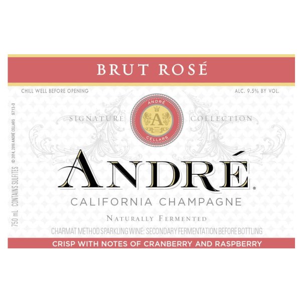Andre Brut Rose 750ml - Amsterwine - Wine - Andre