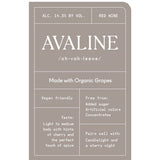 Avaline Red Blend 750ml - Amsterwine - Wine - Avaline