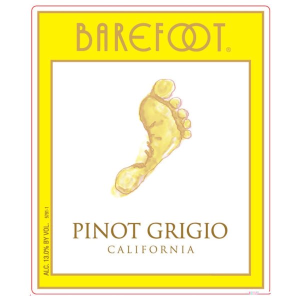 Barefoot Pinot Grigio 1.5L - Amsterwine - Wine - Barefoot