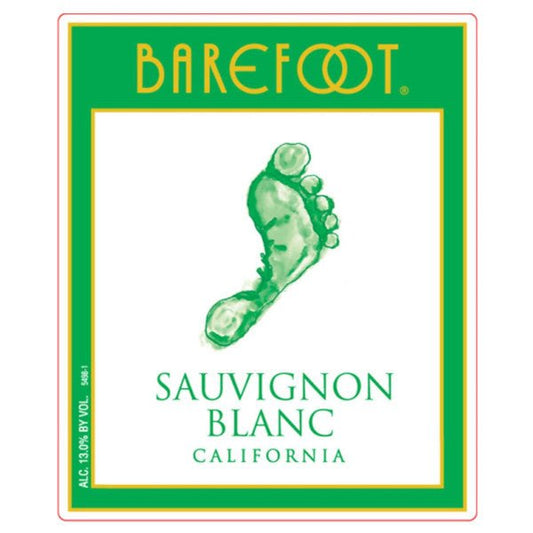 Barefoot Sauvignon Blanc 750ml - Amsterwine - Wine - Barefoot