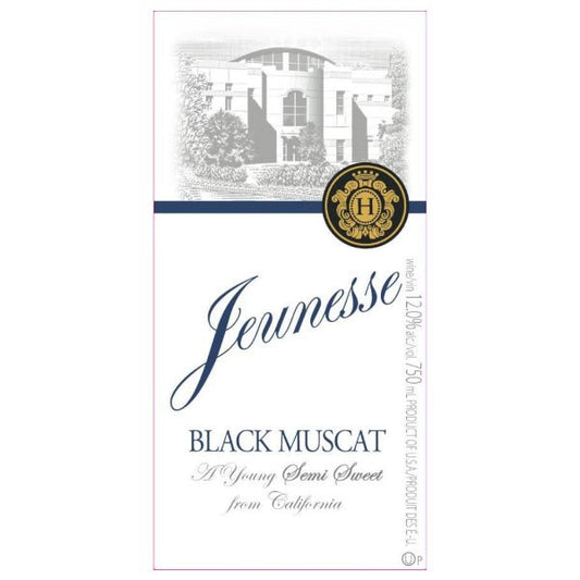 Baron Herzog Jeunesse Black Muscat (OU Kosher) 750ml - Amsterwine - Wine - Herzog