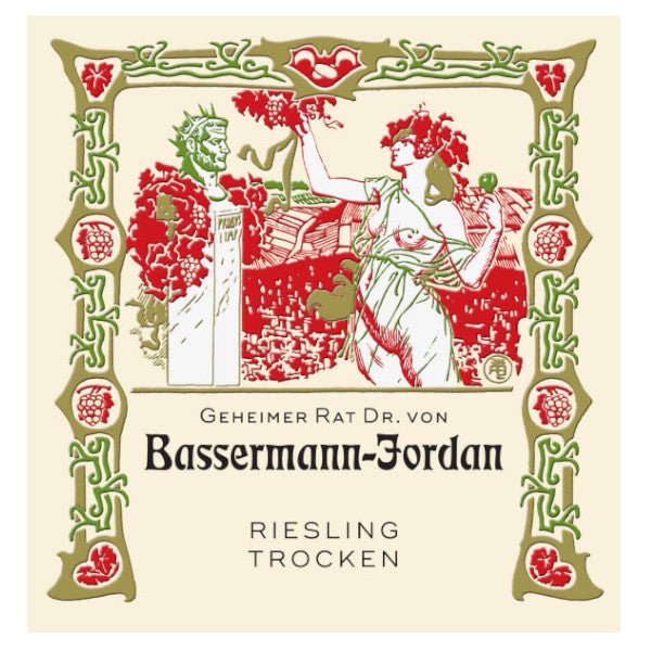 Bassermann-Jordan Riesling Trocken 750ml - Amsterwine - Wine - Bassermann-Jordan