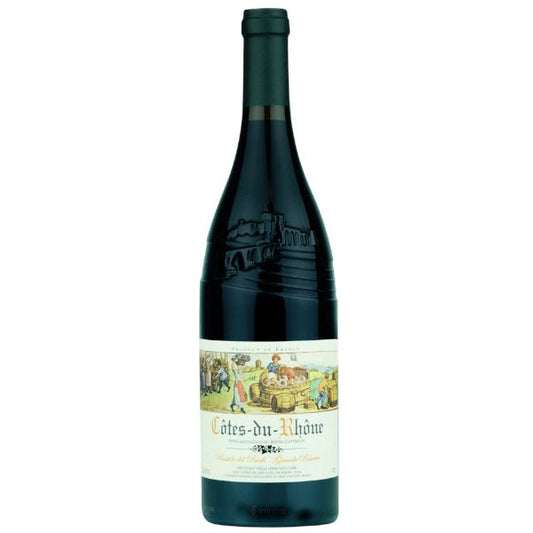 Bastide del Puech Cotes du Rhone Rouge 750ml - Amsterwine - Wine - Delas