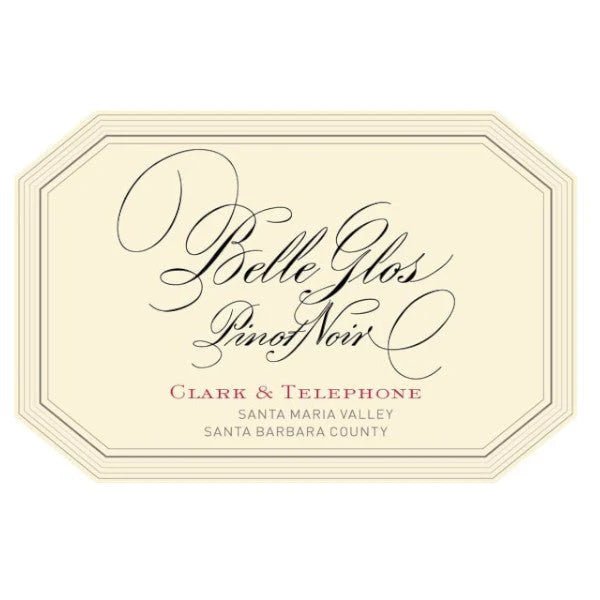 Belle Glos Pinot Noir Clark & Telephone 1.5L - Amsterwine - Wine - Belle Glos