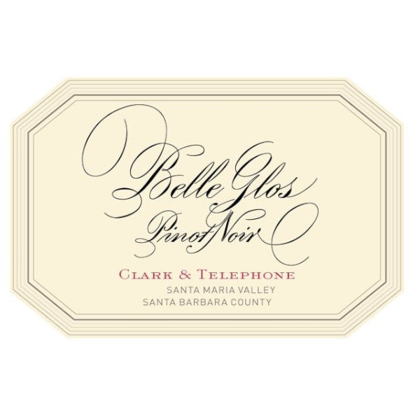 Belle Glos Pinot Noir Clark & Telephone 750ml - Amsterwine - Wine - Belle Glos