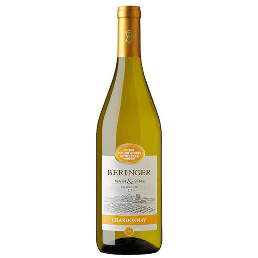 Beringer Main & Vine Chardonnay 750ml - Amsterwine - Wine - Beringer Vineyards