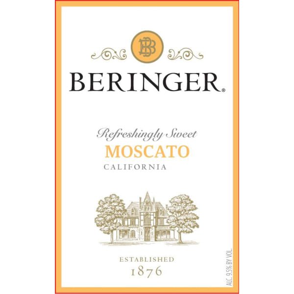 Beringer Moscato 1.5L - Amsterwine - Wine - Beringer Vineyards