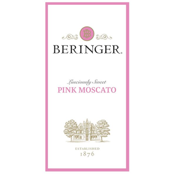 Beringer Pink Moscato 1.5L - Amsterwine - Wine - Beringer Vineyards