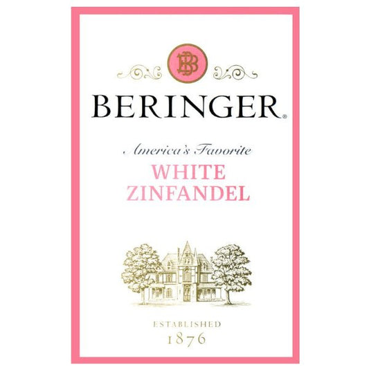 Beringer White Zinfadel 1.5L - Amsterwine - Wine - Beringer Vineyards