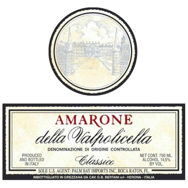 Bertani Amarone Classico 750ml - Amsterwine - Wine - bertani