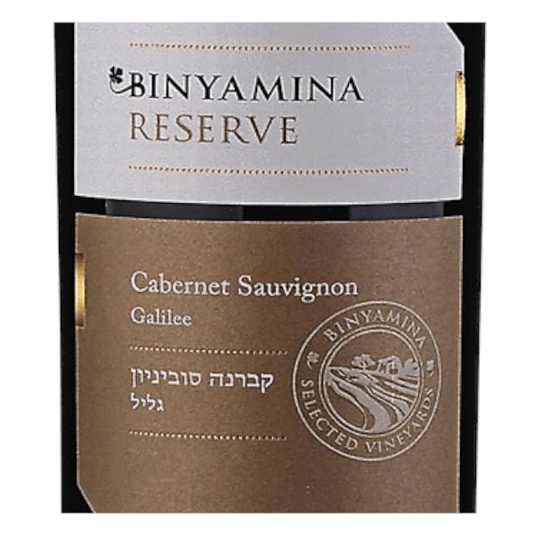 Binyamina Cabernet Sauvignon Reserva (OU Kosher) 750ml - Amsterwine - Wine - Binyamina