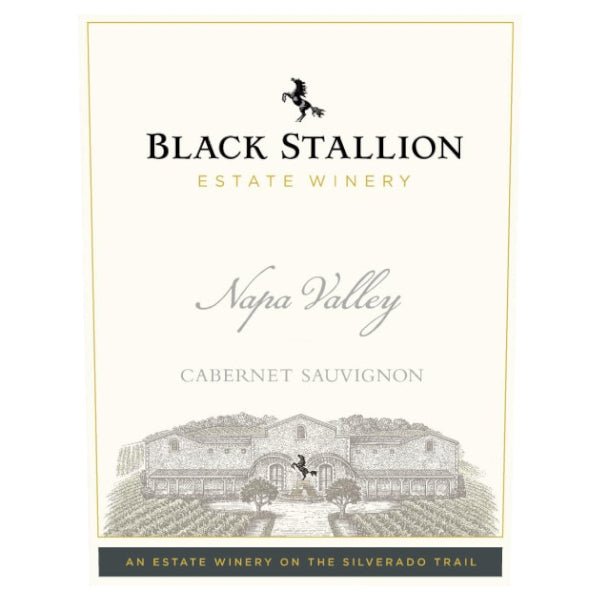 Black Stallion Napa Cabernet Sauvignon 750ml - Amsterwine - Wine - Black Stallion