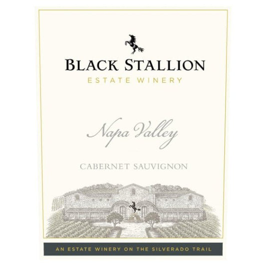 Black Stallion Napa Cabernet Sauvignon 750ml - Amsterwine - Wine - Black Stallion