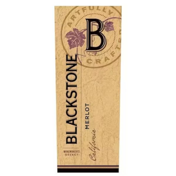 Blackstone Merlot 750ml - Amsterwine - Wine - Blackstone