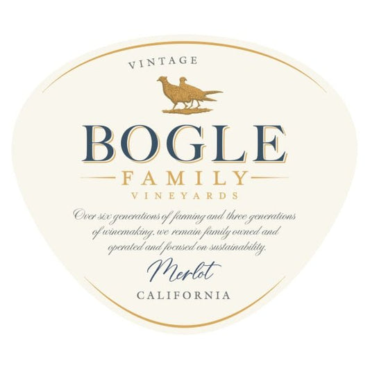 Bogle Vineyards Merlot 750ml - Amsterwine - Wine - Bogle Vineyards