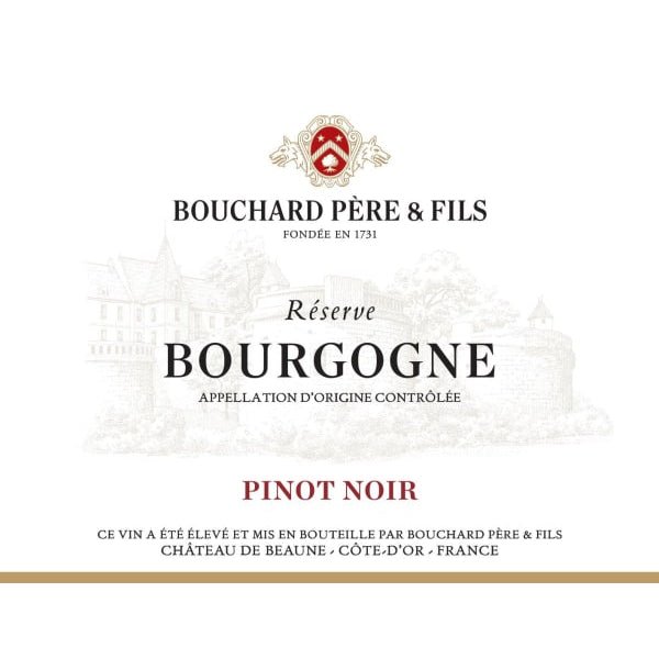 Bouchard Pere & Fils Reserve Bourgogne Pinot Noir 750ml - Amsterwine - Wine - Bouchard Pere & Fils