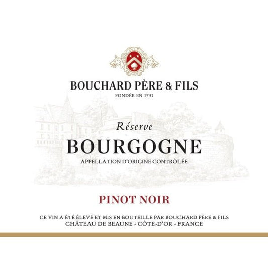 Bouchard Pere & Fils Reserve Bourgogne Pinot Noir 750ml - Amsterwine - Wine - Bouchard Pere & Fils