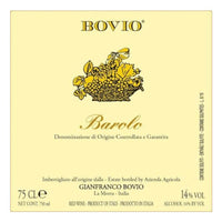 Bovio Barolo 2020 750ml