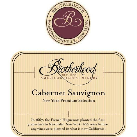 Brotherhood Cabernet Sauvignon 750ml - Amsterwine - Wine - Brotherhood