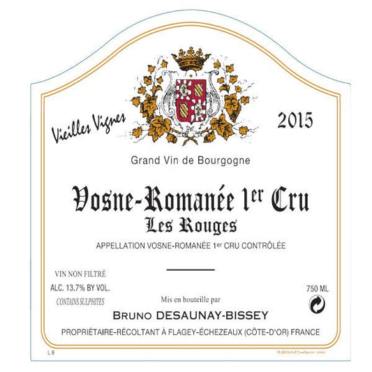 Bruno Desaunay Bissey Vosne Romanee Premier Cru 750ml - Amsterwine - Wine - Bruno Desaunay Bissey