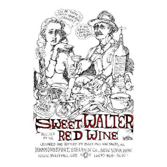 Bully Hill Sweet Walter Red 1.5L - Amsterwine - Wine - Bully Hill