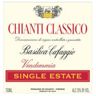 Cafaggio Chianti Classico Single Estate 750ml - Amsterwine - Wine - Cafaggio