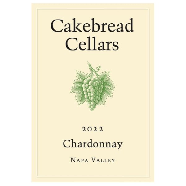 Cakebread Chardonnay Napa Valley 750ml - Amsterwine - Wine - Cakebread Cellars
