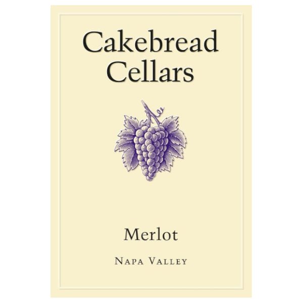 Cakebread Merlot Napa 750ml - Amsterwine - Wine - Cakebread