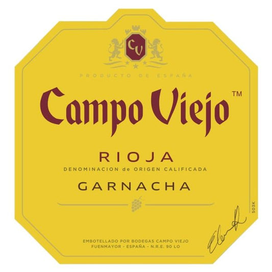 Campo Viejo Garnacha 750ml - Amsterwine - Wine - Campo Viejo