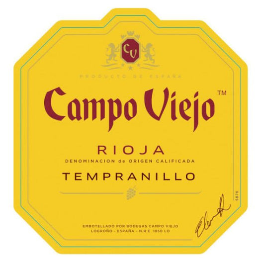 Campo Viejo Rioja Tempranillo 750ml - Amsterwine - Wine - Campo Viejo