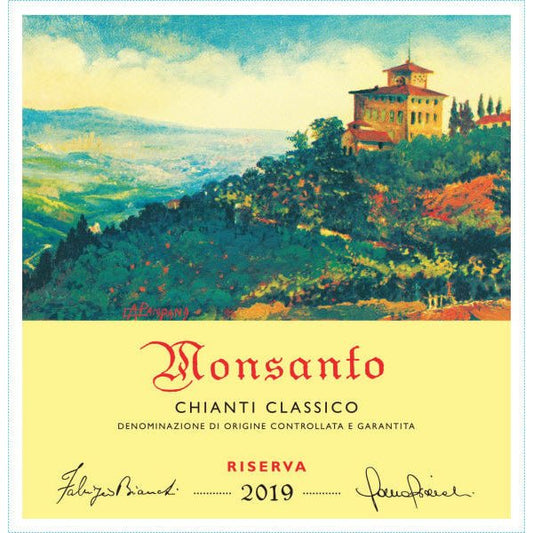 Castello di Monsanto Chianti Classico Riserva 750ml - Amsterwine - Wine - Castello di Monsanto