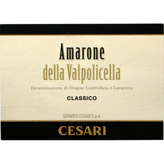Cesari Amarone della Valpolicella Classico 750ml - Amsterwine - Wine - Cesari