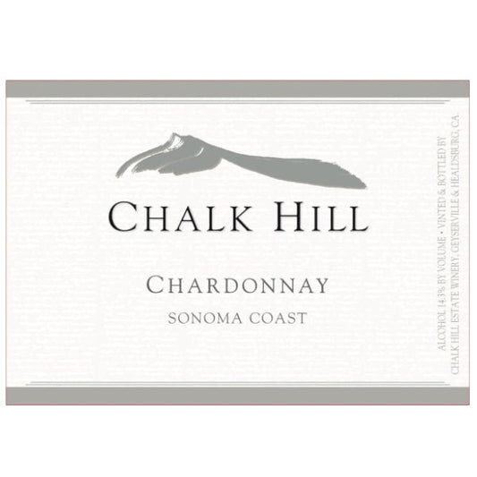 Chalk Hill Chardonnay Sonoma Coast 750ml - Amsterwine - Wine - Chalk Hill
