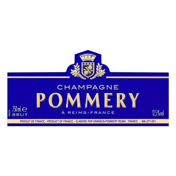 Champagne Pommery Brut Royal 750ml - Amsterwine - Wine - Pommery