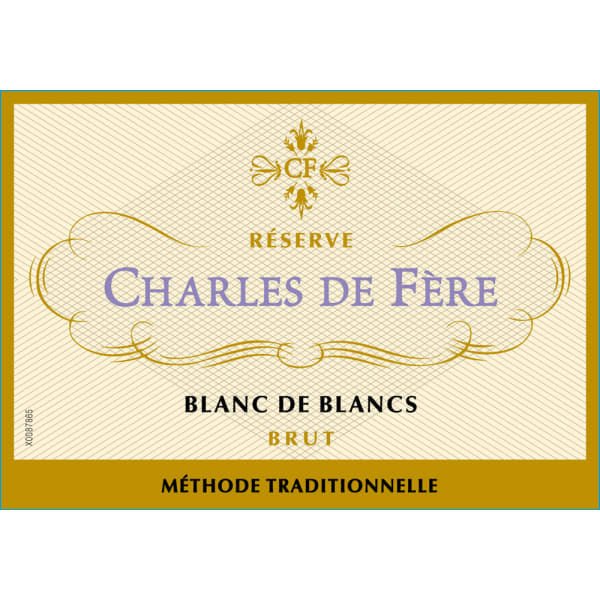 Charles de Fere Reserve Blanc de Blancs 750ml - Amsterwine - Wine - Charles de Fere