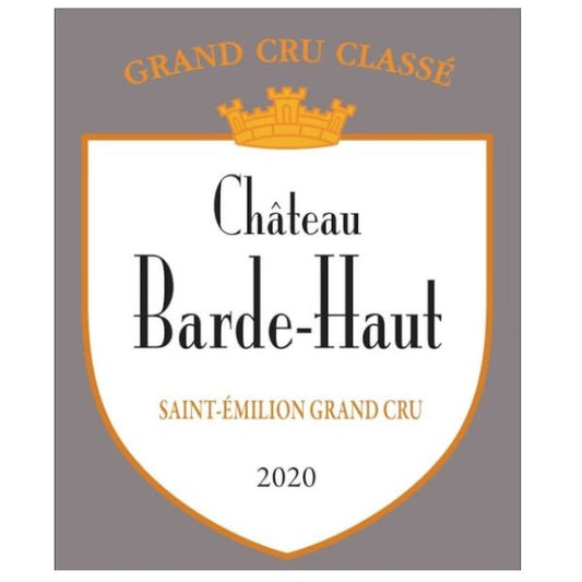 Chateau Barde-Haut St Emillion 750ml - Amsterwine - Wine - Chateau Barde-Haut