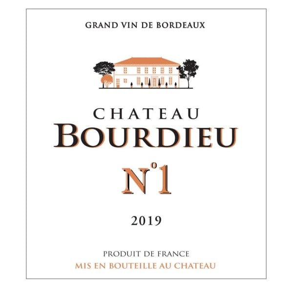 Chateau Bourdieu N.1 Red 750ml - Amsterwine - Wine - Chateau Bourdieu