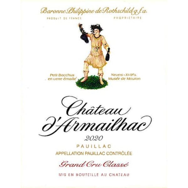 Chateau D'Armailhac Pauillac 750ml - Amsterwine - Wine - Chateau D'Armailhac