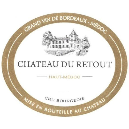 Chateau du Retout Haut Medoc 750ml - Amsterwine - Wine - Chateau du Retout