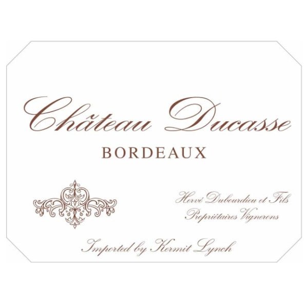 Chateau Ducasse Bordeaux Blanc 750ml - Amsterwine - Wine - Chateau Ducasse