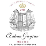 Chateau Greysac Medoc Cru Bourgeois 750ml - Amsterwine - Wine - Chateau Greysac