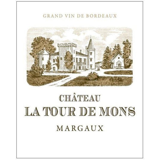Chateau La Tour de Mons Margaux 750ml - Amsterwine - Wine - Chateau La Tour