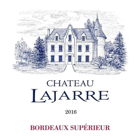 Chateau Lajarre Bordeaux Superieur 750ml - Amsterwine - Wine - Chateau Lajarre