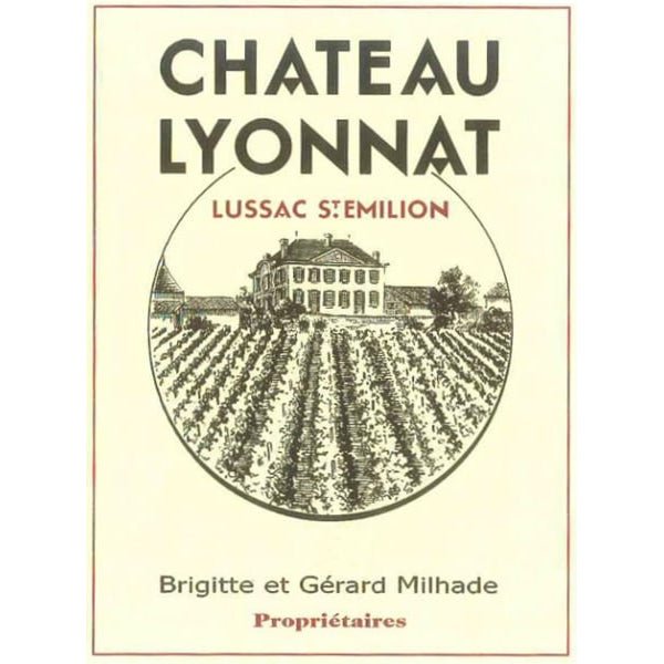 Chateau Lyonnat Lussac Saint Emillion 750ml - Amsterwine - Wine - Chateau Lyonnat