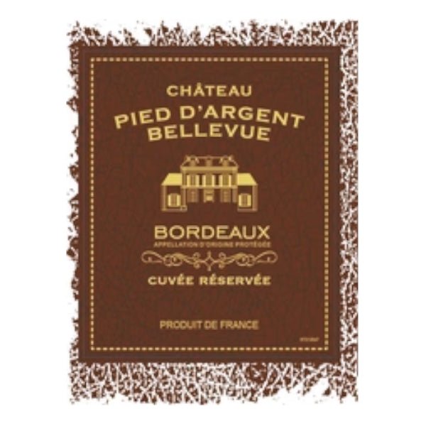 Chateau Pied d'Argent Bellevue 750ml - Amsterwine - Wine - Chateau Pied