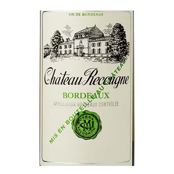 Chateau Recougne Bordeaux Blanc 750ML - Amsterwine - Wine - Chateau Recougne